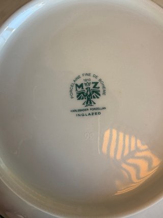 Juego de Tazas y Platos Porcelana