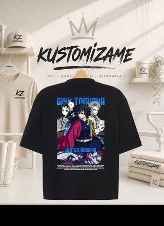 Camiseta Demon Slayer Tomioka Anime Otaku
