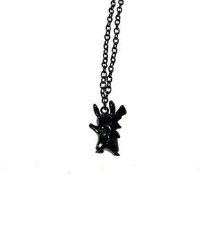 Collar Pikachu Negro Brillo x Tiffany & Arsham