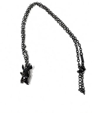 Collar Pikachu Negro Brillo x Tiffany & Arsham