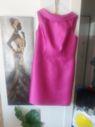 Vestido de fiesta rosa