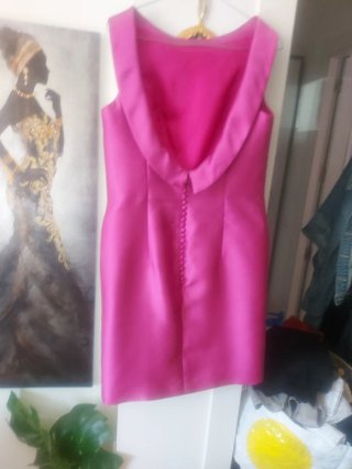 Vestido de fiesta rosa