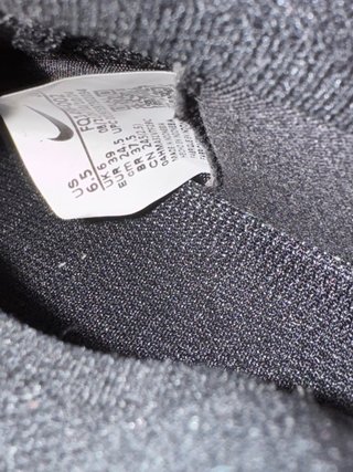 Botas de fútbol Nike negras 39