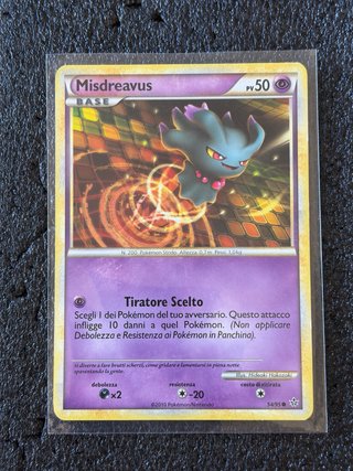 Misdreavus Unleashed Pokemon TCG vintage
