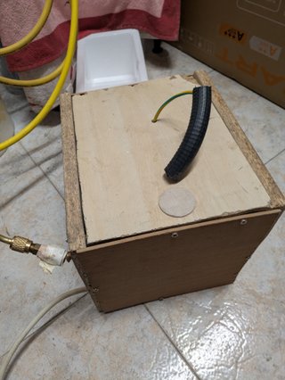 Bomba vacío casera para A/A