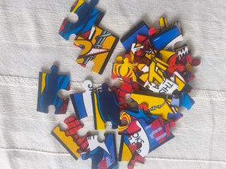 Puzzle Spiderman 2 caras 24 piezas