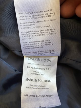 Chaqueta cortavientos Off-White x Moncler