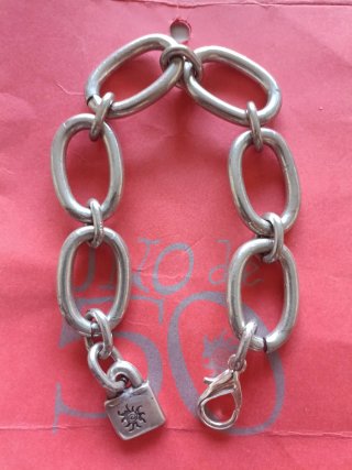 Pulsera Uno de 50 eslabones con candado