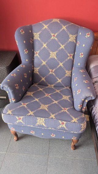 Sillón orejero clásico
