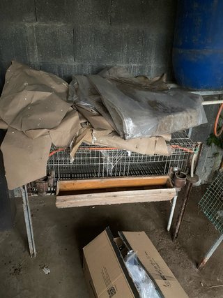 3 Jaulas Antiguas para Conejos