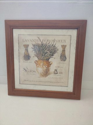 Cuadro conjunto, madera pino de 41 x 41cm.