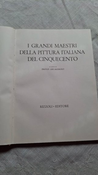 I grandi maestri della pittura italiana del 500