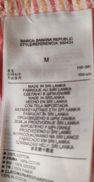 Camicia uomo Banana Republic Heritage M