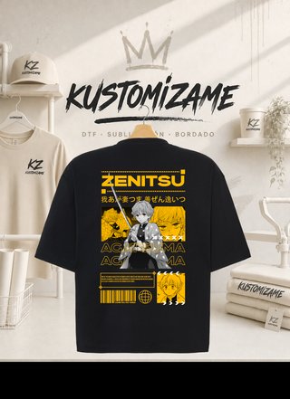 Camiseta Demon Slayer Kimetsu no Yaiba Zenitsu