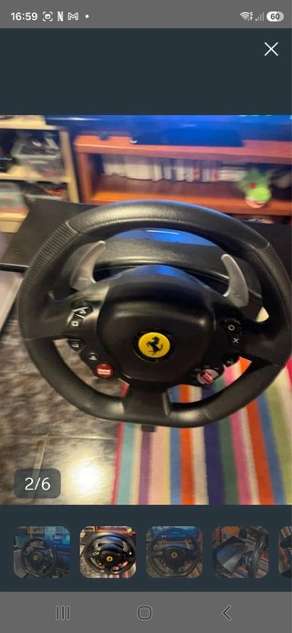 Volante Thrustmaster T80 Ferrari 488 GTB