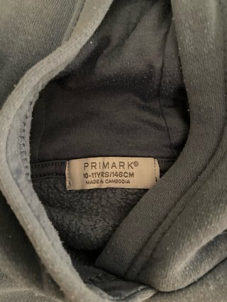 Sudadera Azul niña Primark