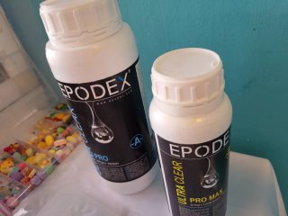 Lote resina epoxi variado