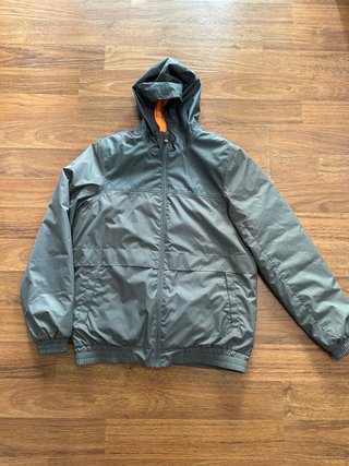 Chaqueta Quechua Niños Gris Naranja