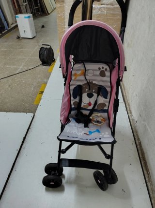 Silla de paseo rosa