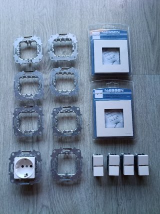 Mecanismos variados Niessen Zenit Blancos