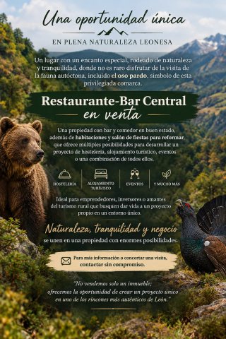 Oportunidad de inversión en el corazón de Laciana
