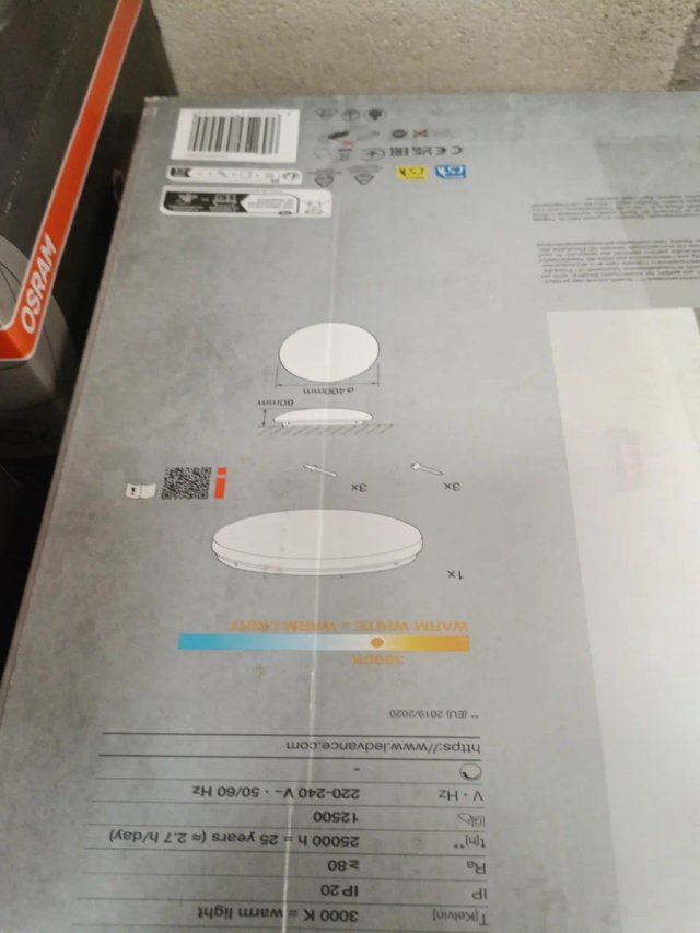 OSRAM ORBIS PURE 400MM LED 24W