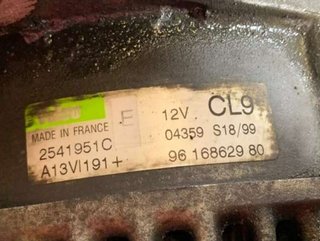 Alternador 9616862980 peugeot boxer furgon 61158