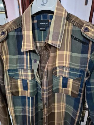 Camicia Energie vintage con stampa tigre