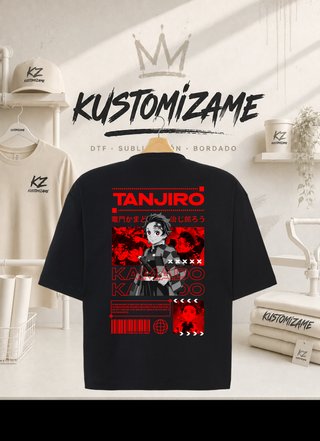 Camiseta Demon Slayer Kimetsu no Yaiba Tanjiro