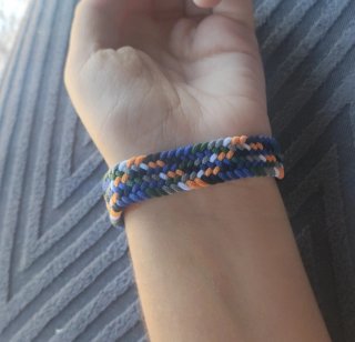 Correa Mi Band 8/9/10 - Tejido Multicolor