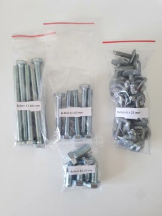 Stock Tasselli, Bulloni, Dadi e Rondelle