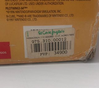 Nintendo 64 Caja Original