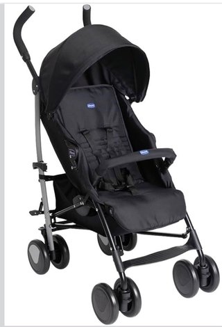 Silla de paseo negra