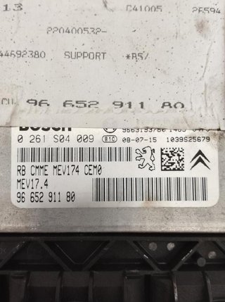 Centralita motor 0261s04009 citroen c4 1.6 at 5931