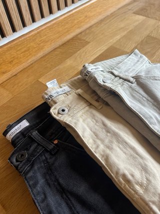Lote 3 Pantalones Vaqueros Cortos Zara Talla 38