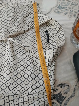 Camicia Zara fantasia geometrica taglia S