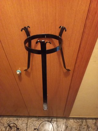 4 Soportes Macetas Forja