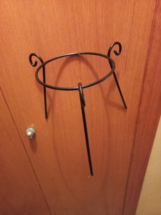 4 Soportes Macetas Forja