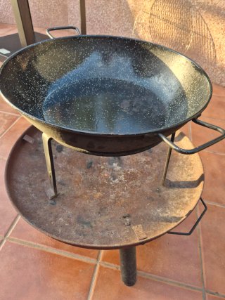 Barbacoa/parrilla y brasero/fogonero