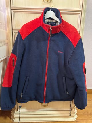 Chaqueta Goll Vintage Azul y Roja