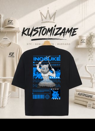 Camiseta Demon Slayer Kimetsu no Yaiba Inosuke