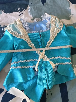Traje de Fallera 5-8 años Azul/Multicolor