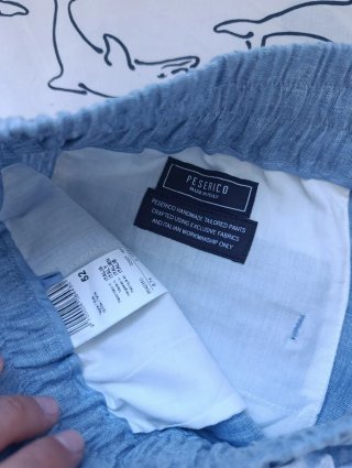 Bermudas hombre Peserico gris