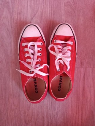 Zapatos Converse Rojos Talla 37