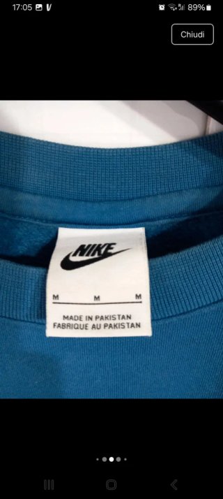 Felpa Nike girocollo tg M