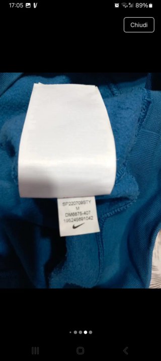 Felpa Nike girocollo tg M
