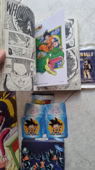 Set Dragonball Raccoglitore + Fumetto + Bustine
