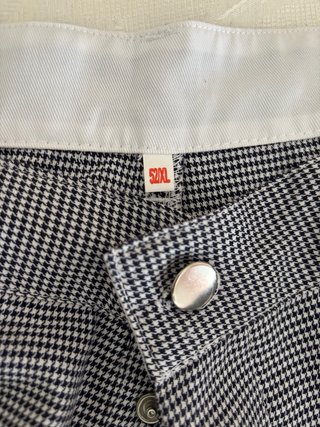 Pantalón Cocinera Gris/Blanco SIN ESTRENAR