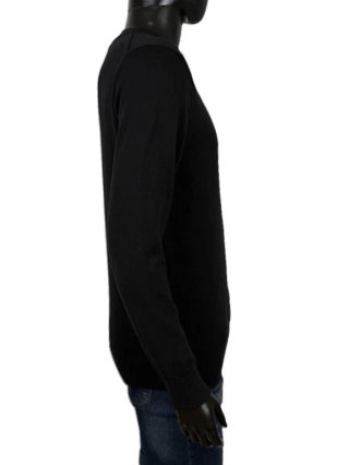 Tommy Hilfiger Maglione Uomo Taglia L Nero Cotone