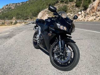 Honda CBR 600 RR Sportbike Negra/Gris